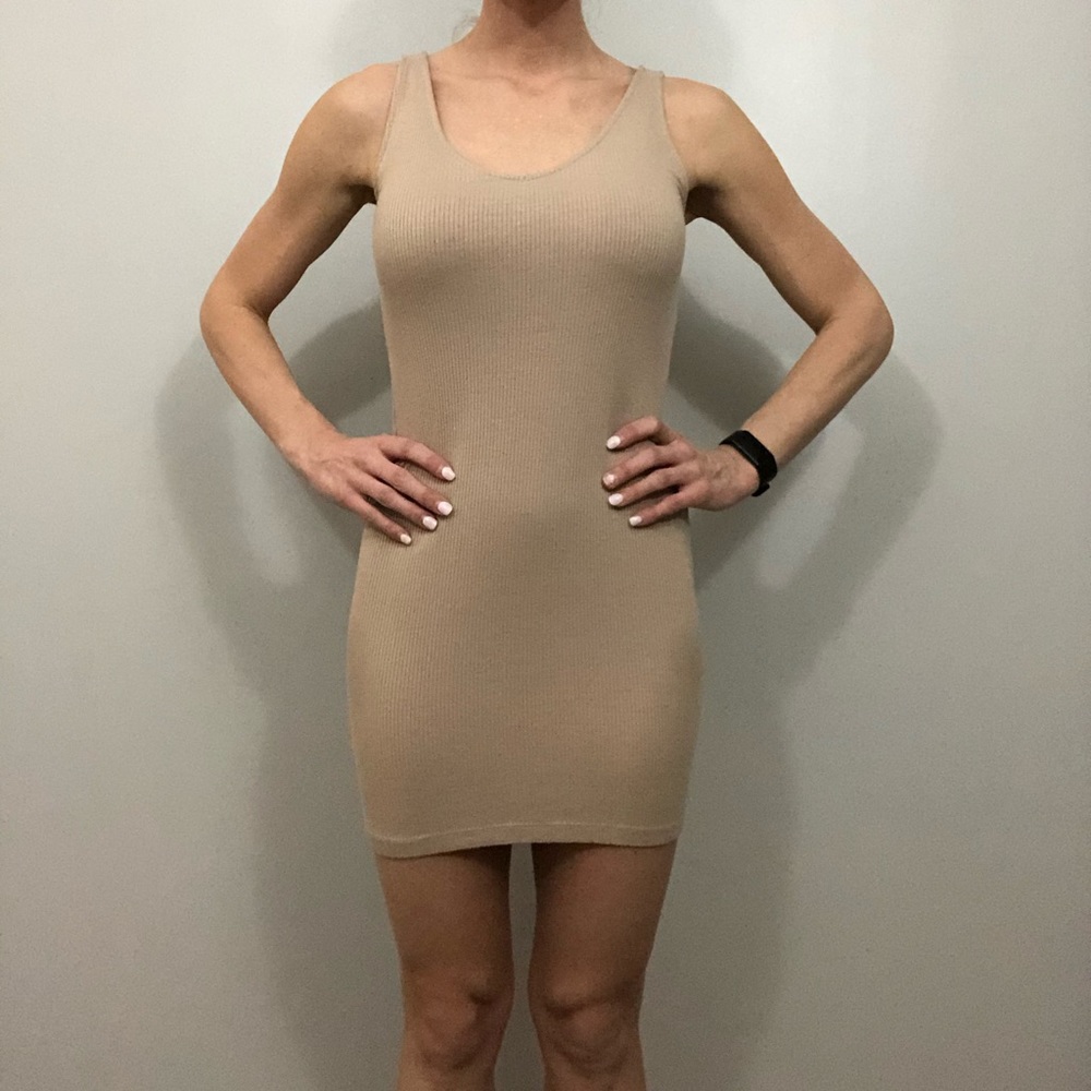 Forever 21 nude dress.